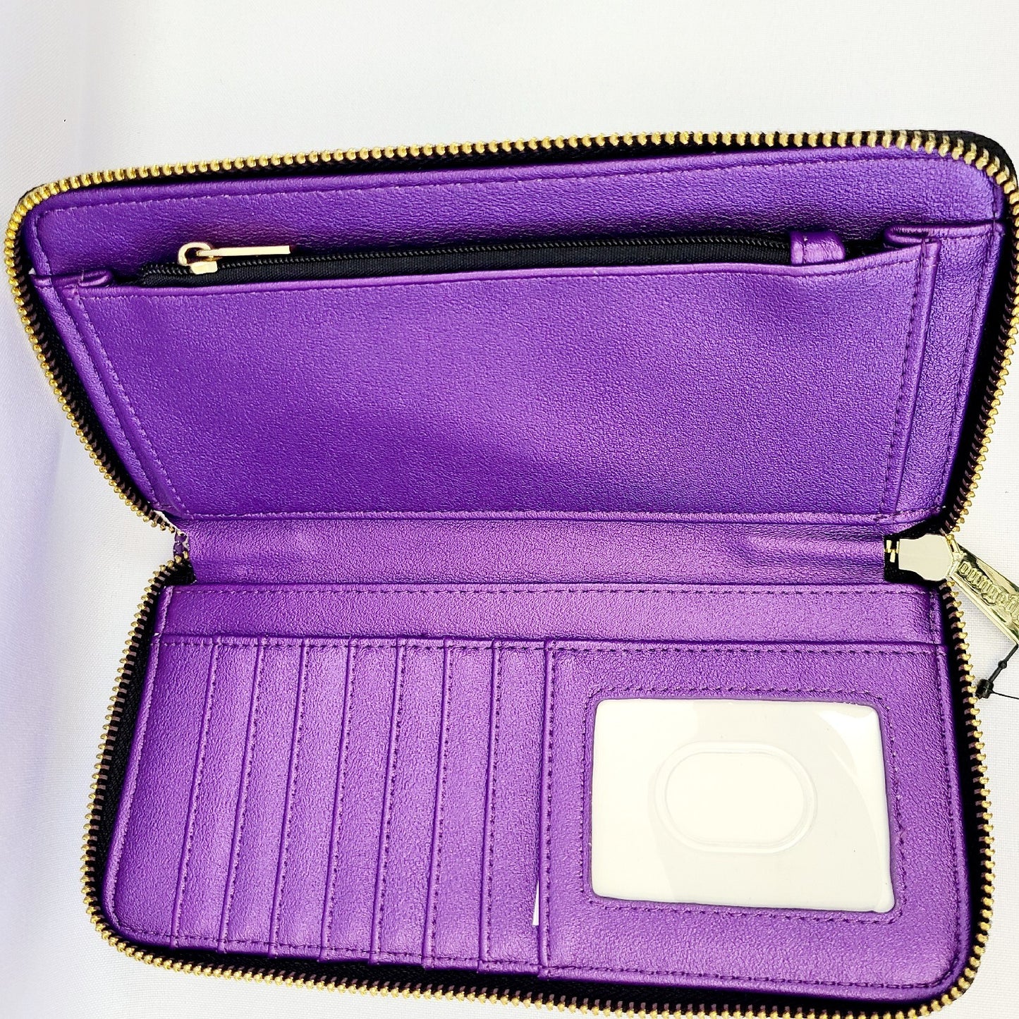 NEW Loungefly Disney Parks Hocus Pocus Sanderson Sisters Binx Zip-Around Wallet
