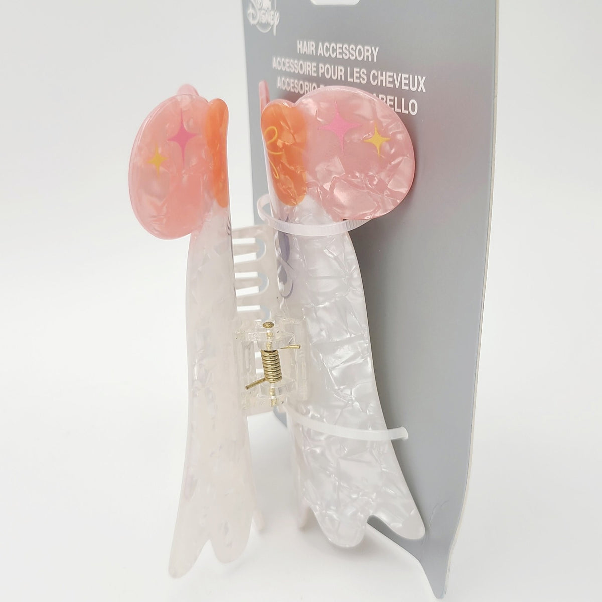 Disney Parks 2026 Halloween Pastel Cutie Minnie Mouse Ghost Pink Ear Hair Clip