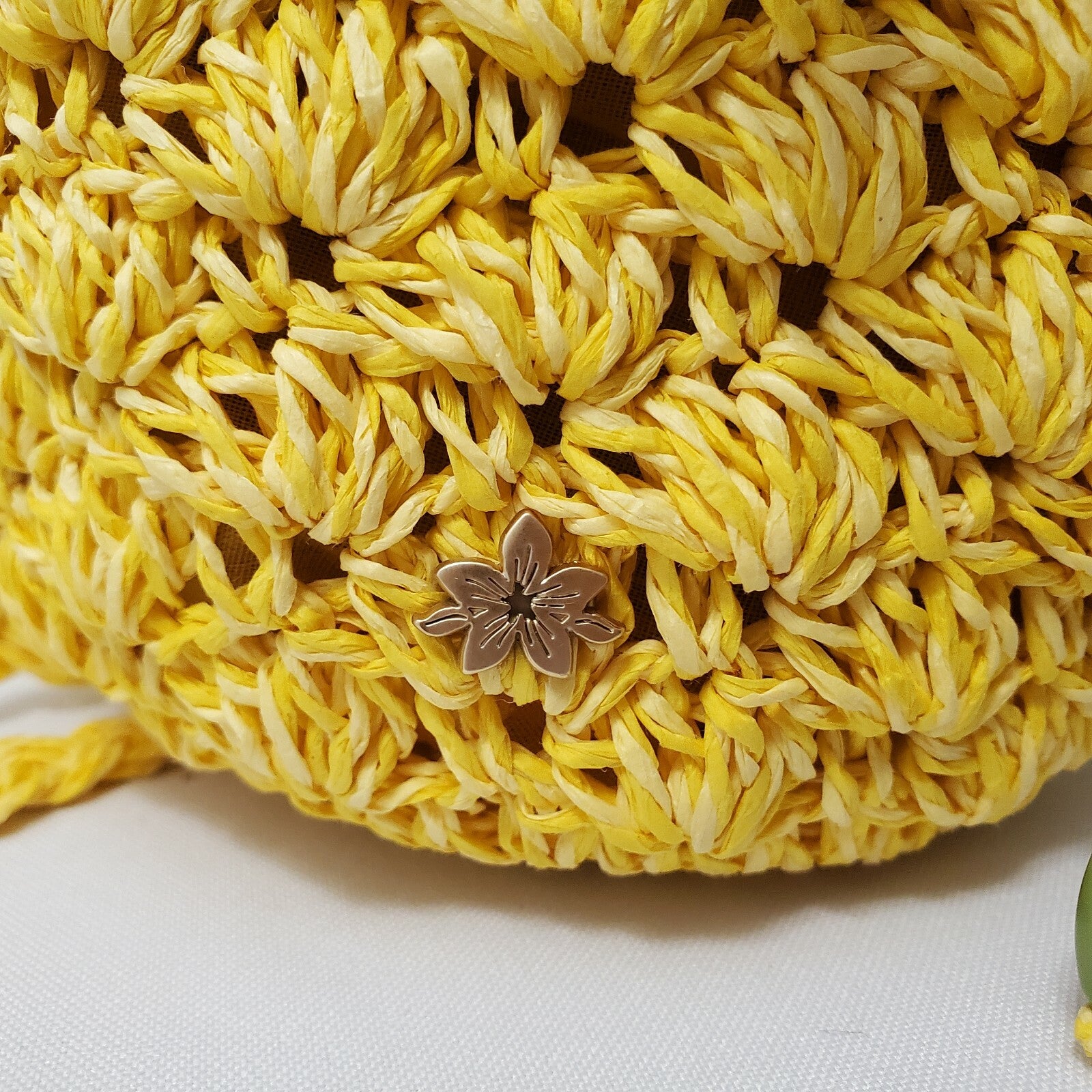 NEW 2021 Disney Parks Cappelli Pineapple Crochet Carry Purse Bag Crossbody