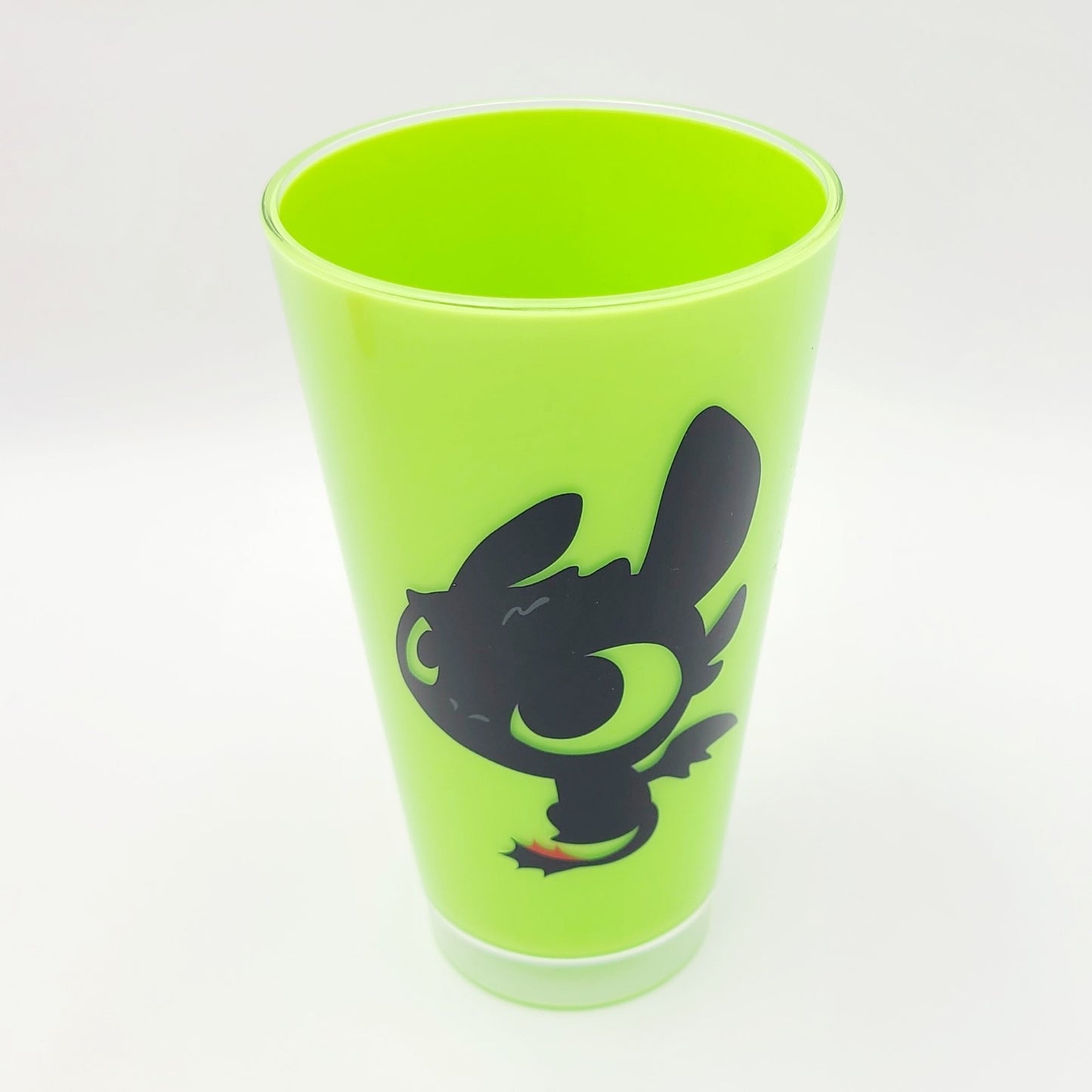 EPIC How To Train Your Dragon Isle Berk Toothless Black Fury Green Acrylic Cup