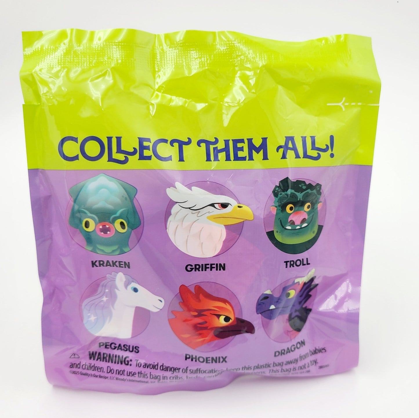 *DRAGON* 2025 Wendy's Smartlinks Mythical Friends Sealed Kid Meal Toy Wendys