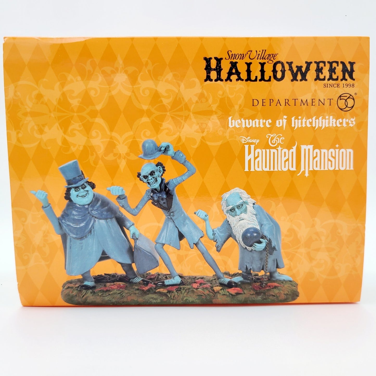 Snow Village Halloween Disney Parks Haunted Mansion Beware of Hitchhikers Figure