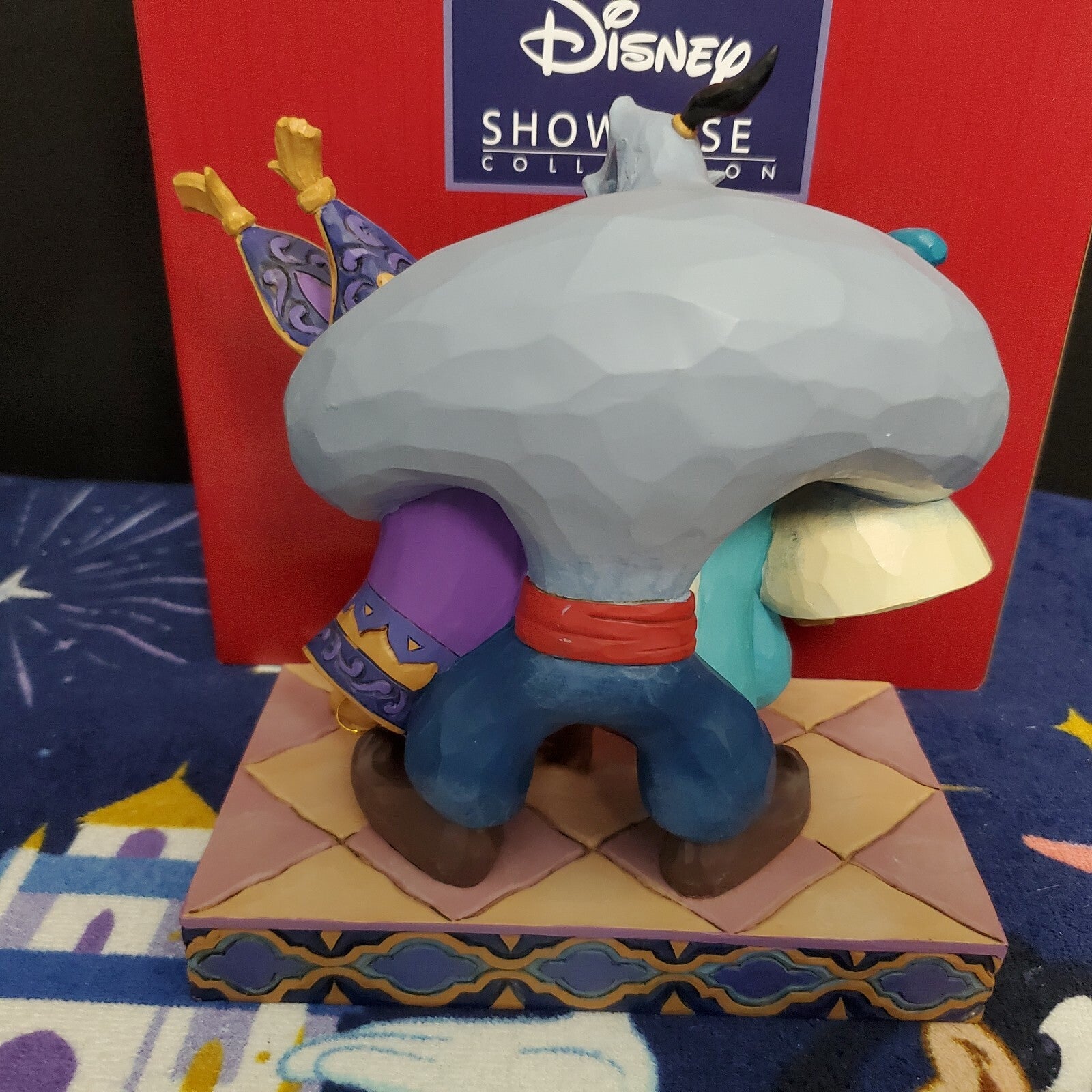 Disney Parks Enesco Jim Shore Traditions Aladdin Group Hug NIB 6005967 Jasmine