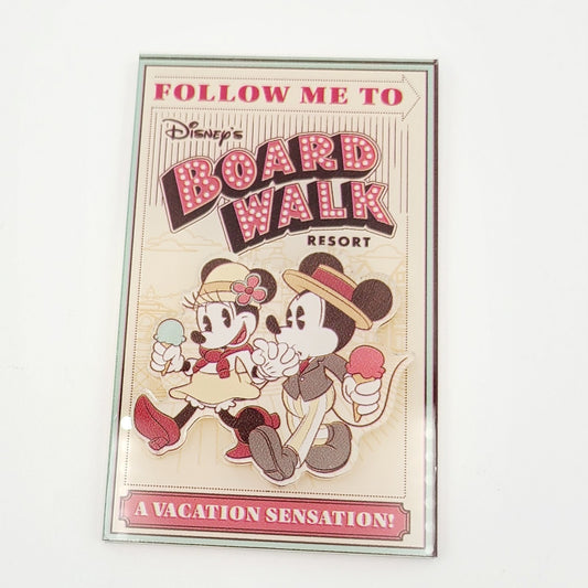 Disney World Parks Boardwalk Resort Mickey & Minnie A Vacation Sensation Magnet