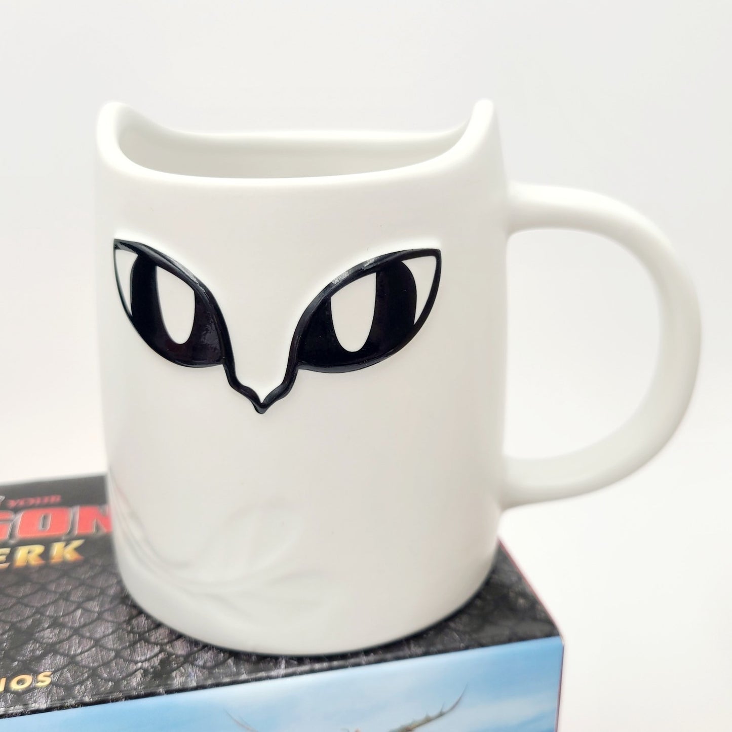 *2 Mug Set* Universal Epic How To Train Your Dragon Night Light Fury Ceramic Cup