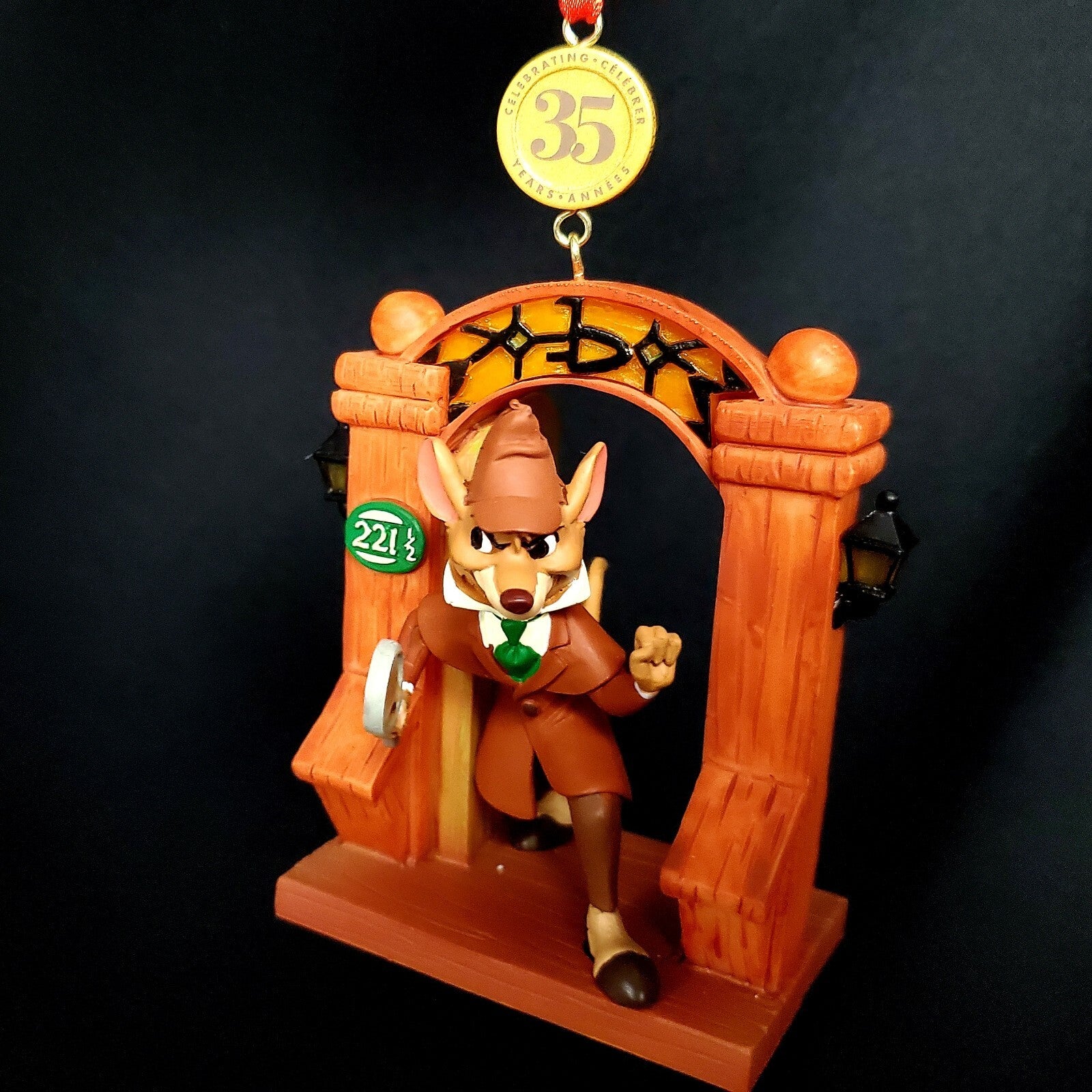 2021 Disney Sketchbook Great Mouse Detective 35th Anniversary Legacy Ornament
