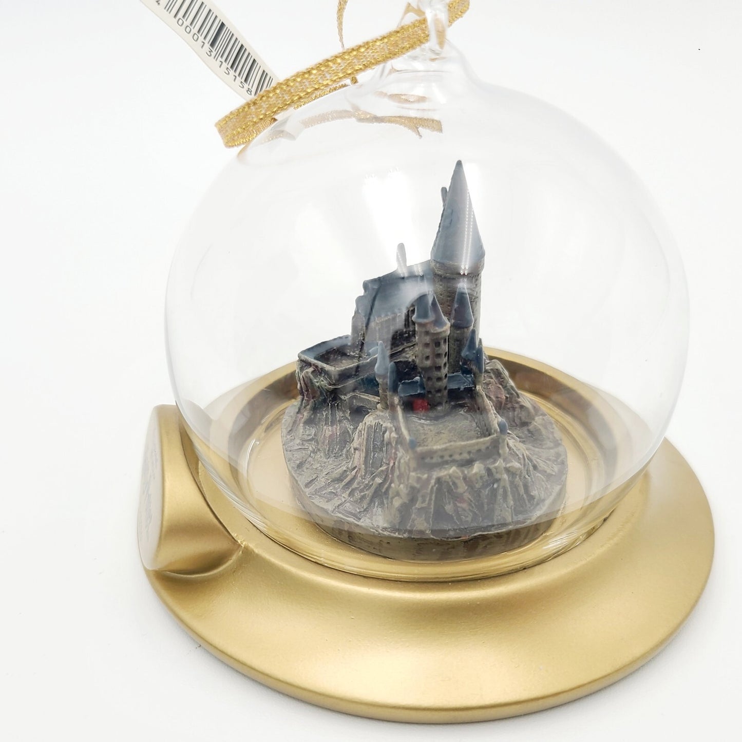 Universal Studios Harry Potter Hogwarts Castle Holiday Christmas Glass Ornament