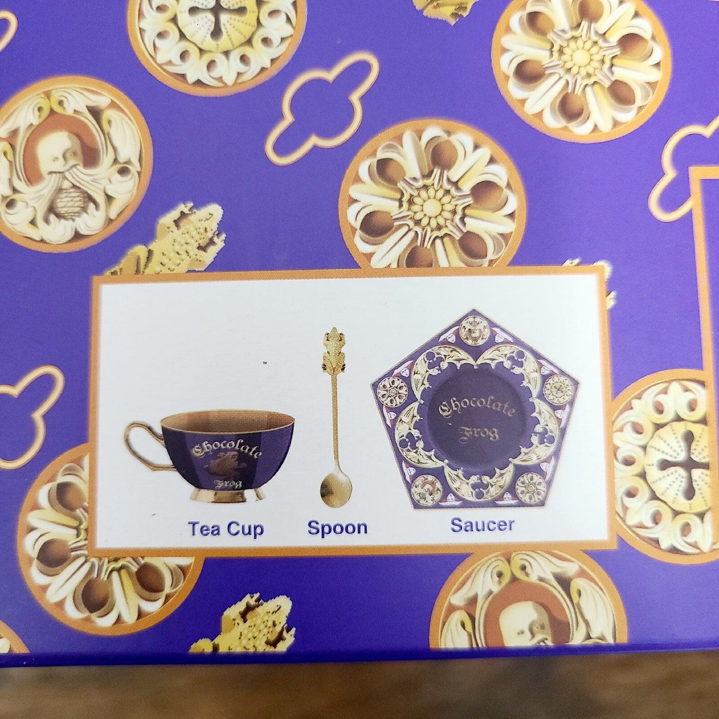 *Chocolate Frog 3 Piece Tea Set* Universal Studios Harry Potter Wizarding World