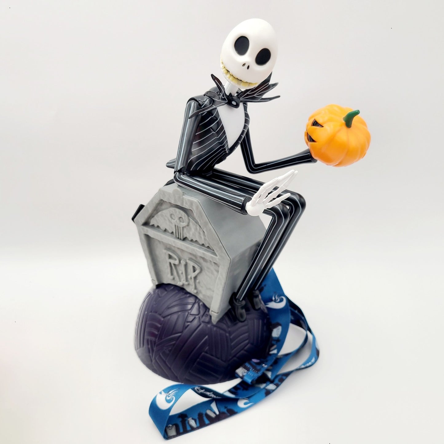 Disney Parks Jack Skellington Popcorn Bucket & Mayor Sipper Halloween Party set