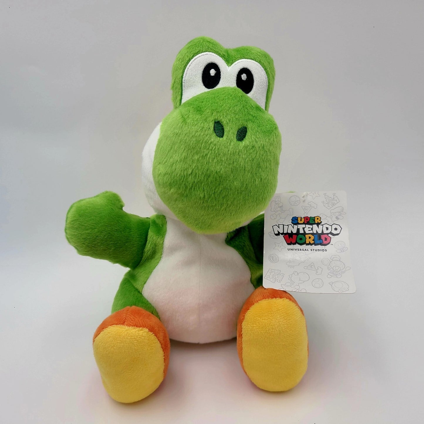 Super Nintendo World 10" Yoshi Plush Hand Puppet Universal Studios Orlando Mario