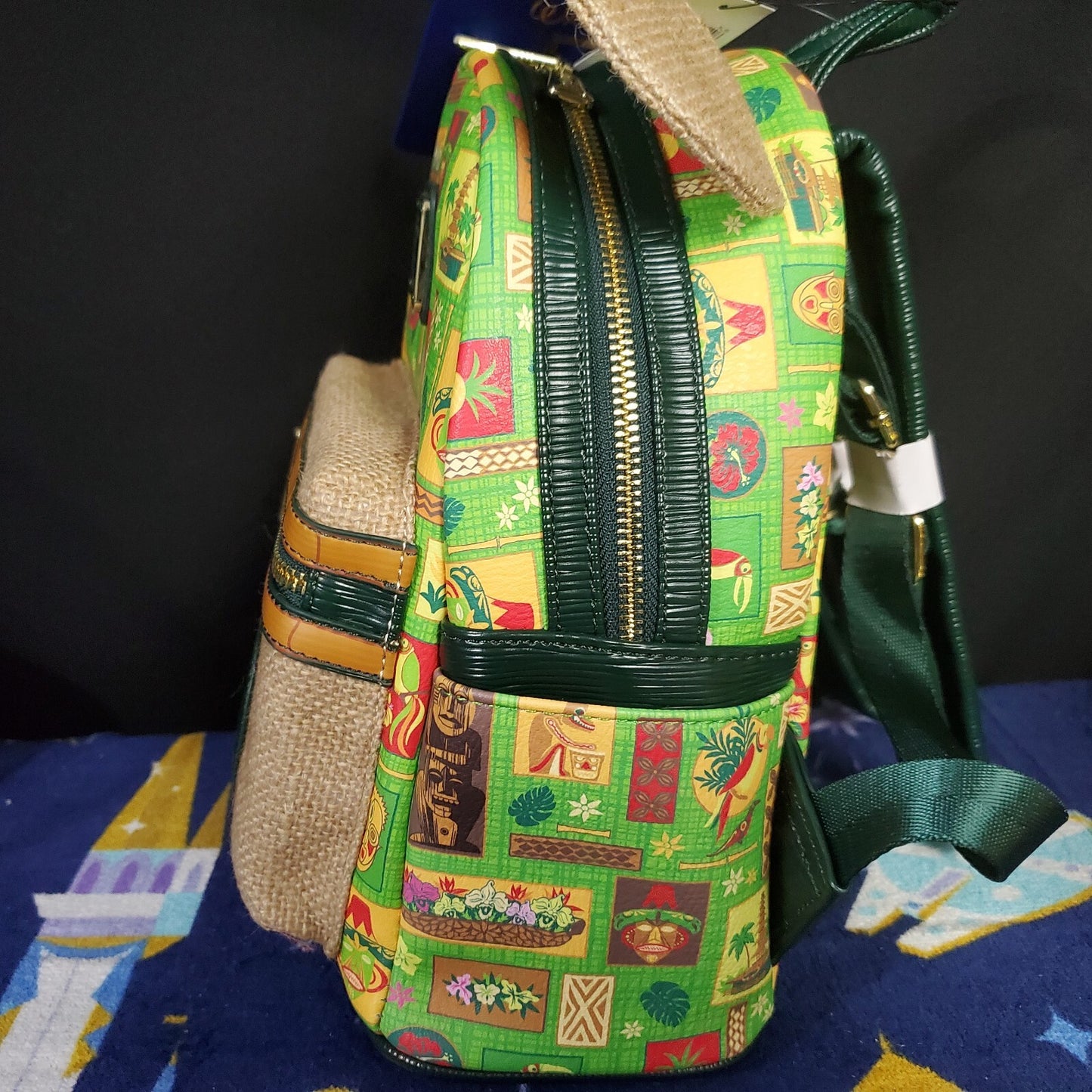 NEW Enchanted Tiki Room Disney Mickey Mouse Main Attraction Loungefly Backpack