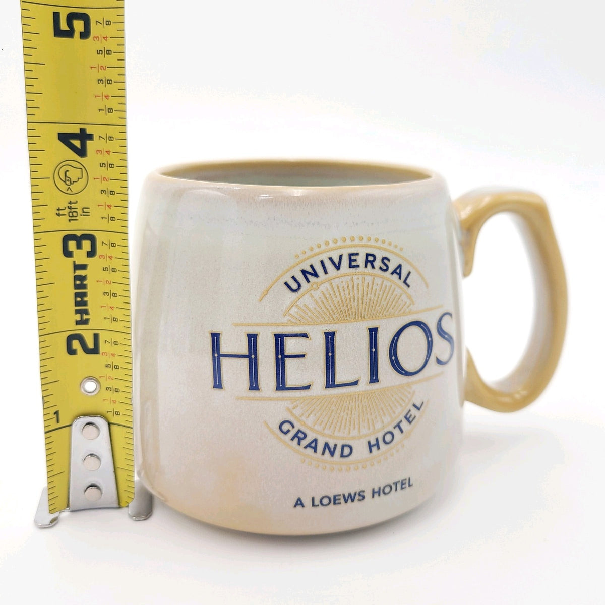 Universal Studios Helios Grand Loews Hotel Logo Mug EPIC Universe Approx. 12 Oz