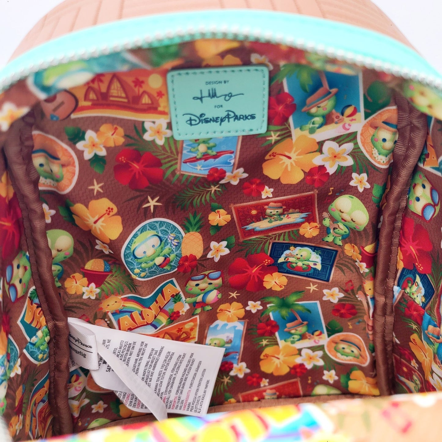 Disney Park Aulani Resort Duffy Olu Mel Backpack Bag Loungefly Turtle Polynesian