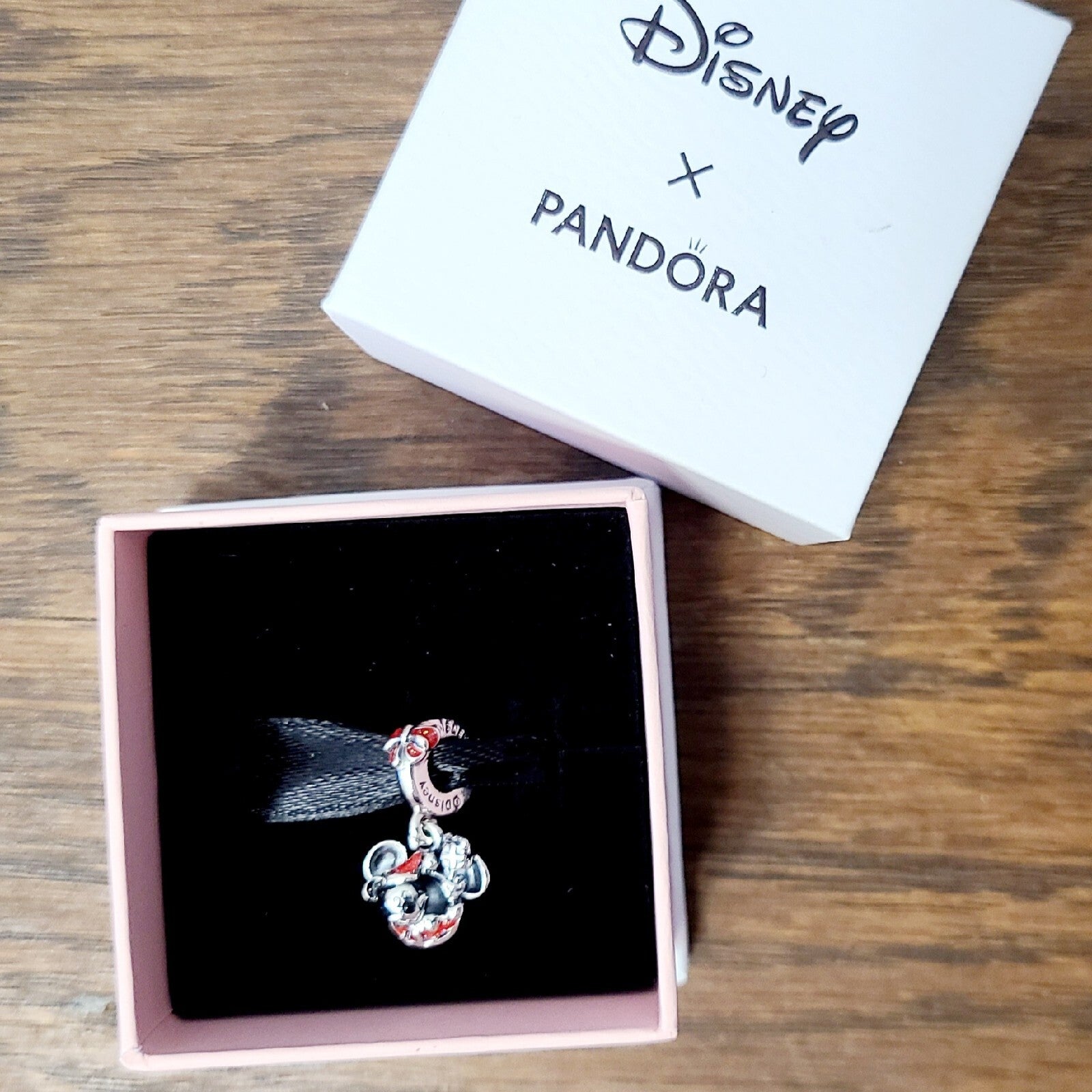NEW Disney Parks 2023 Holidays Christmas Santa Mickey Mouse Pandora Dangle Charm