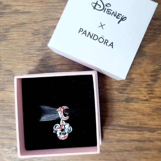 NEW Disney Parks 2023 Holidays Christmas Santa Mickey Mouse Pandora Dangle Charm