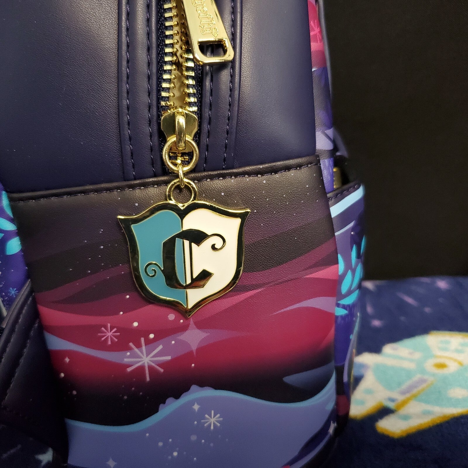 NEW Disney Loungefly Cinderella Castle Crossbody Bag Purse & Mini Backpack Set