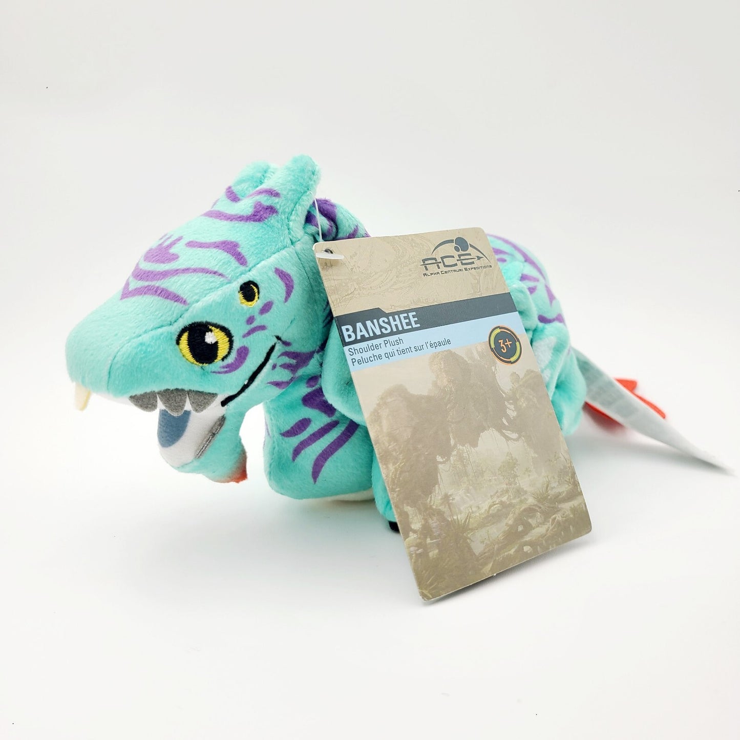 Walt Disney World Parks Avatar Pandora Blue Banshee Small Shoulder Plush Toy NEW