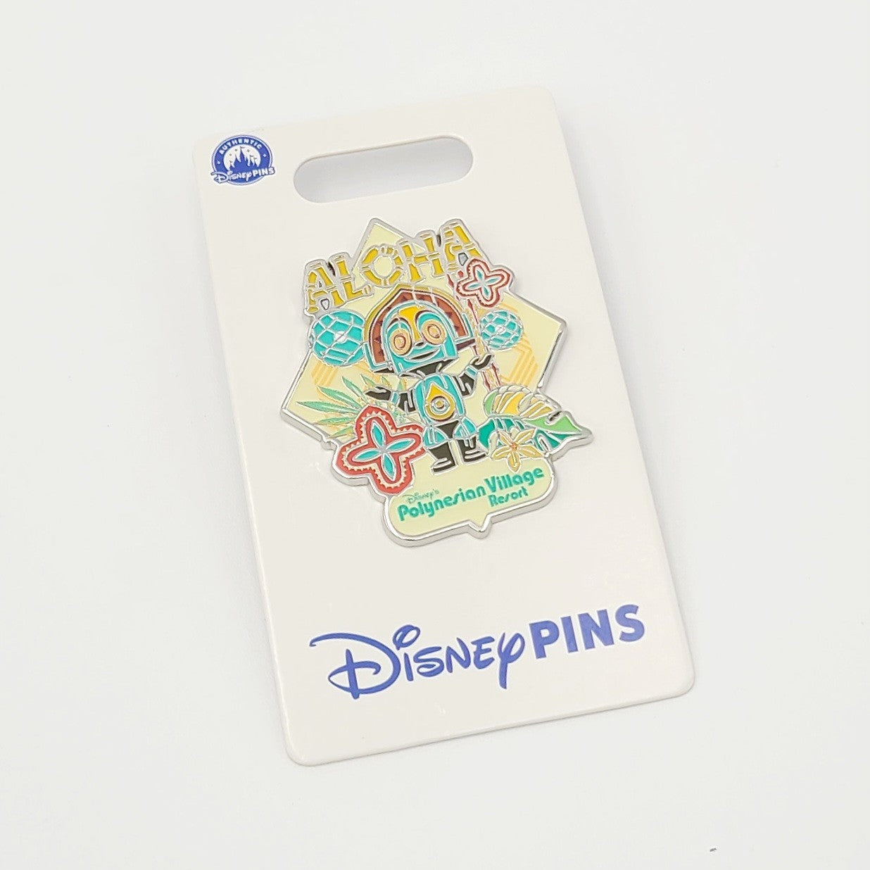 2025 Disney World Parks Polynesian Village Resort Aloha Pin Maui Tiki Trading