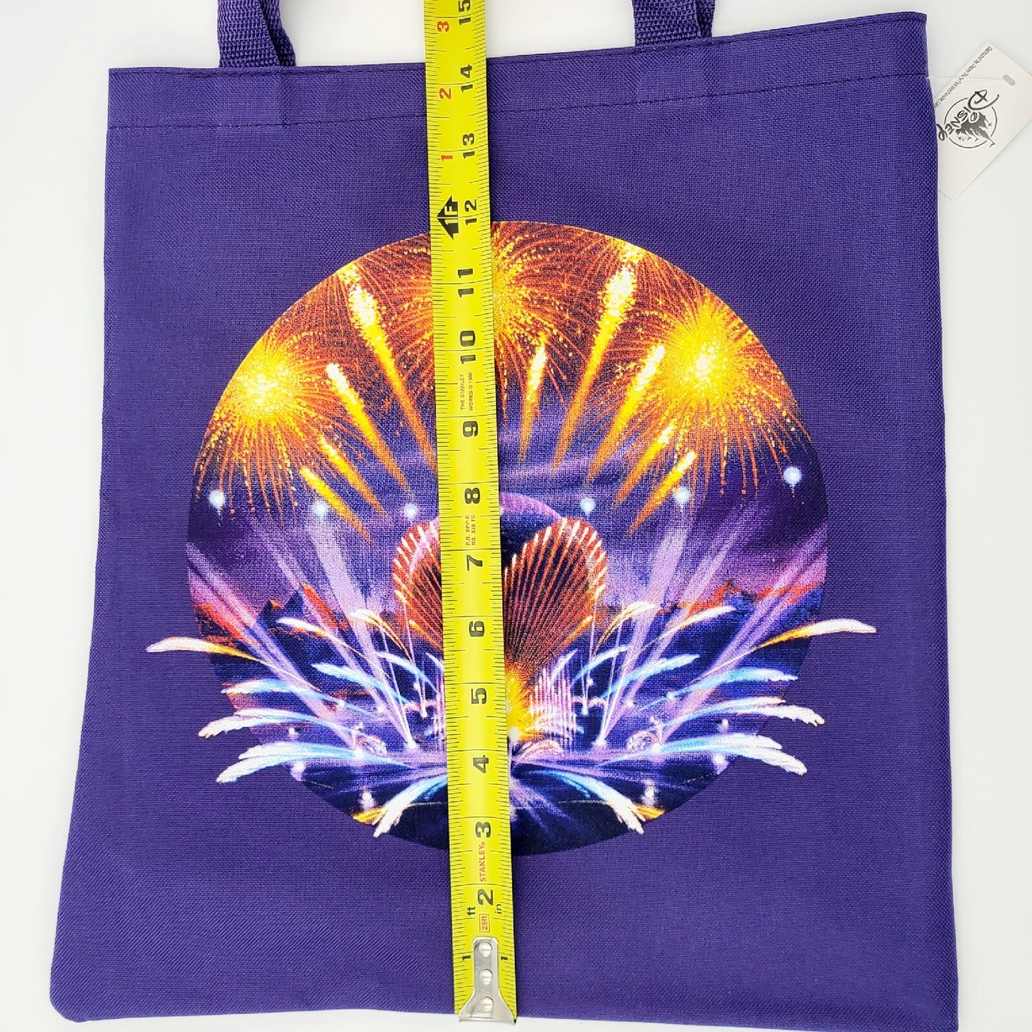 NEW Disney Parks EPCOT Luminous The Symphony Of Us Purple Tote Bag Fireworks