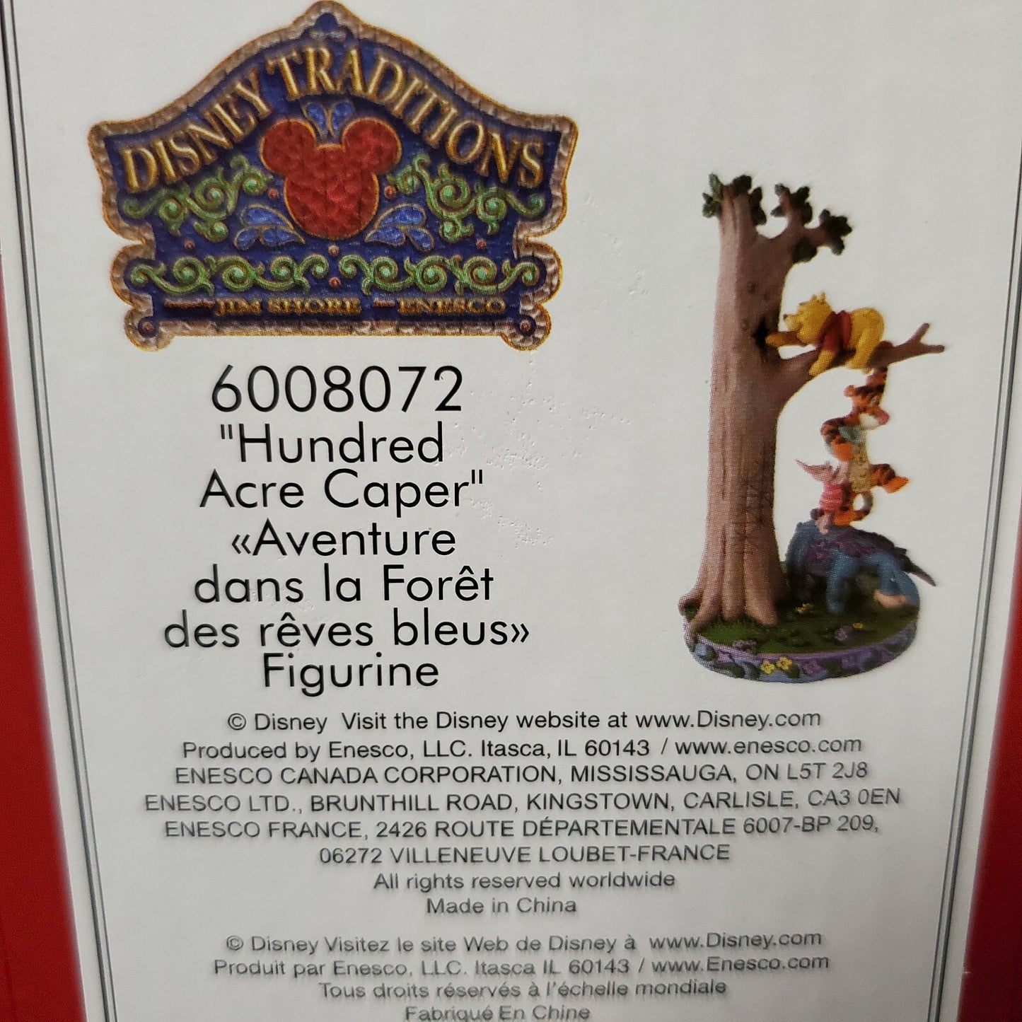 Jim Shore Disney Parks Traditions 'Hundred Acre Caper' Pooh and friends 6008072