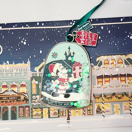 Disney Parks Mickey’s Very Merry Christmas Party Santa Mickey Mouse Ornament NEW
