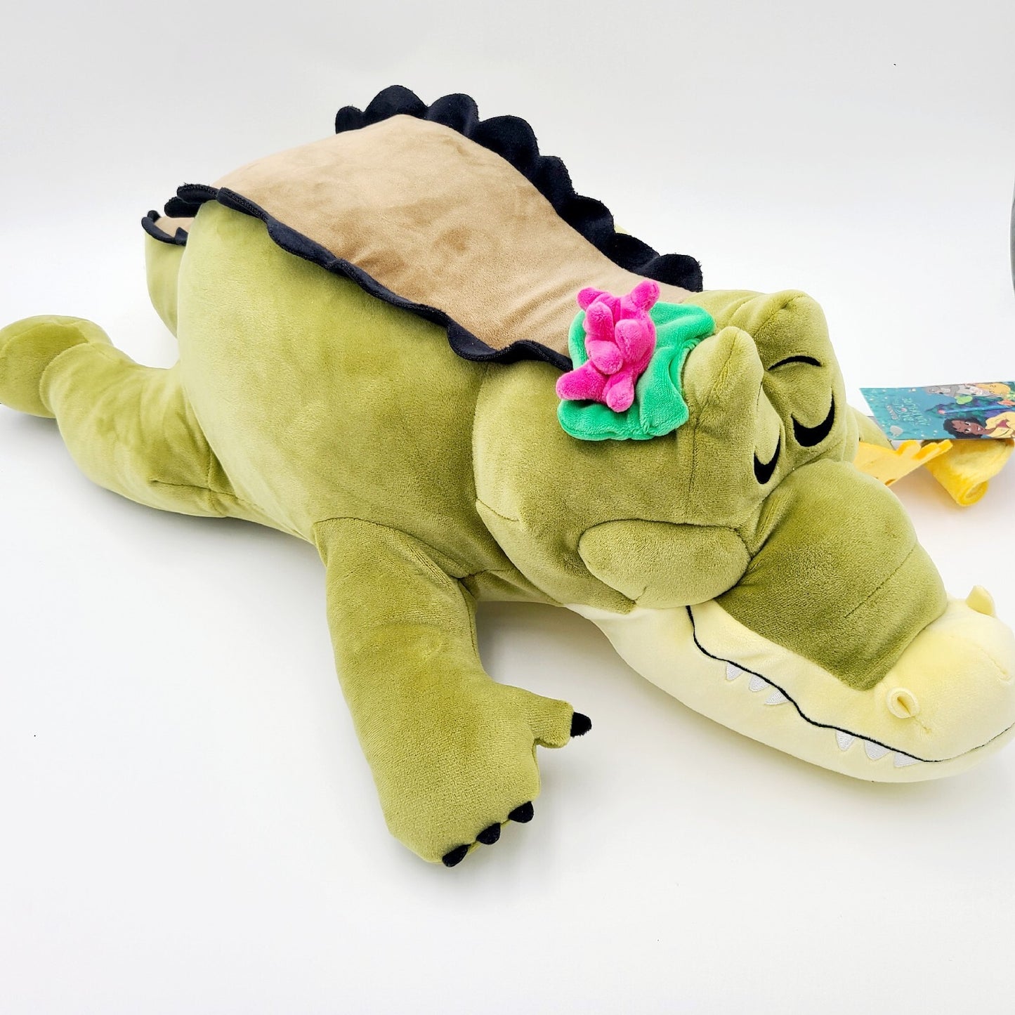 24" Cuddleez 2024 Disney Parks Tiana’s Bayou Adventure Louis Large Plush Toy NEW