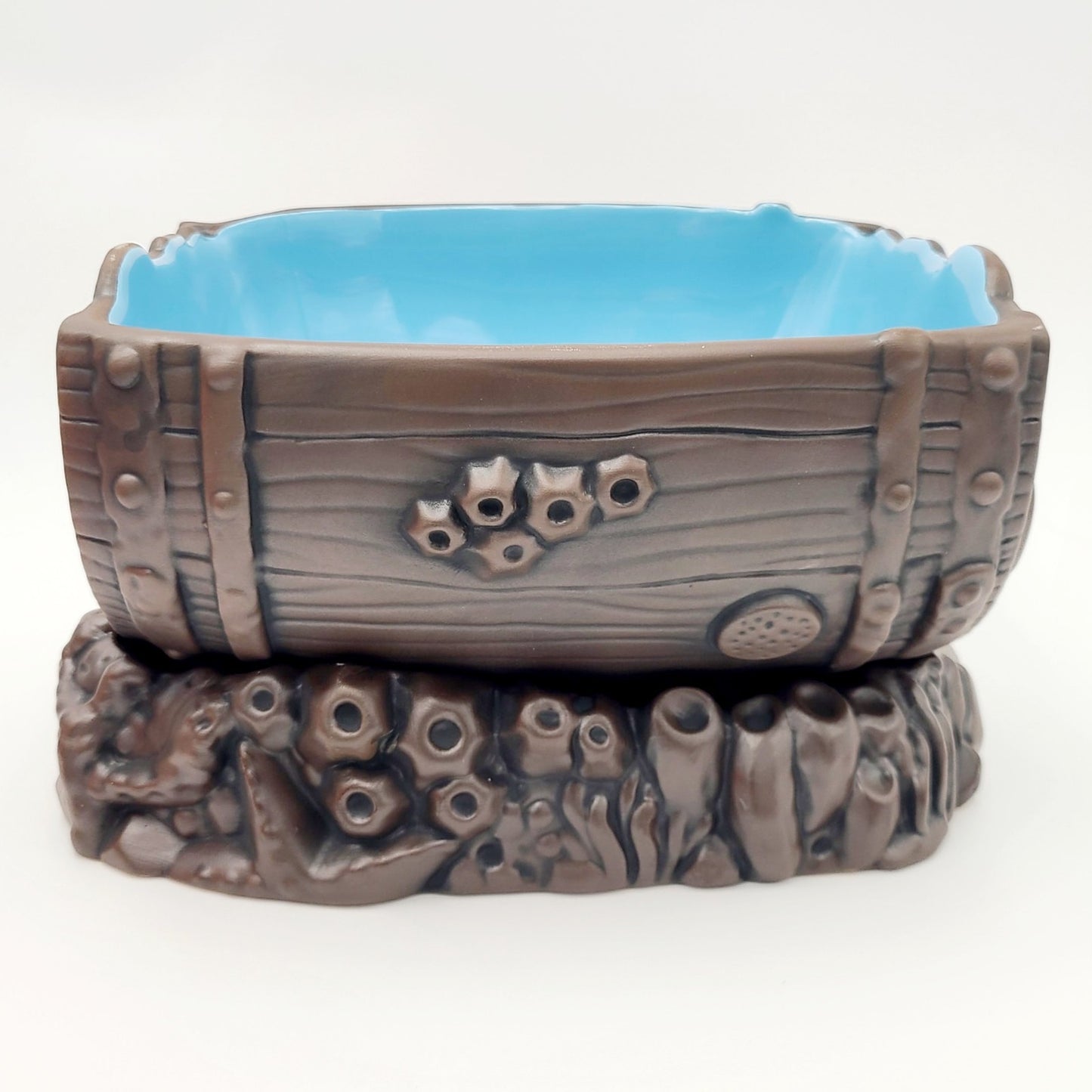 *Chip & Dip Bowl Set* Disney World Parks Polynesian Resort Trader Sam’s Barrel
