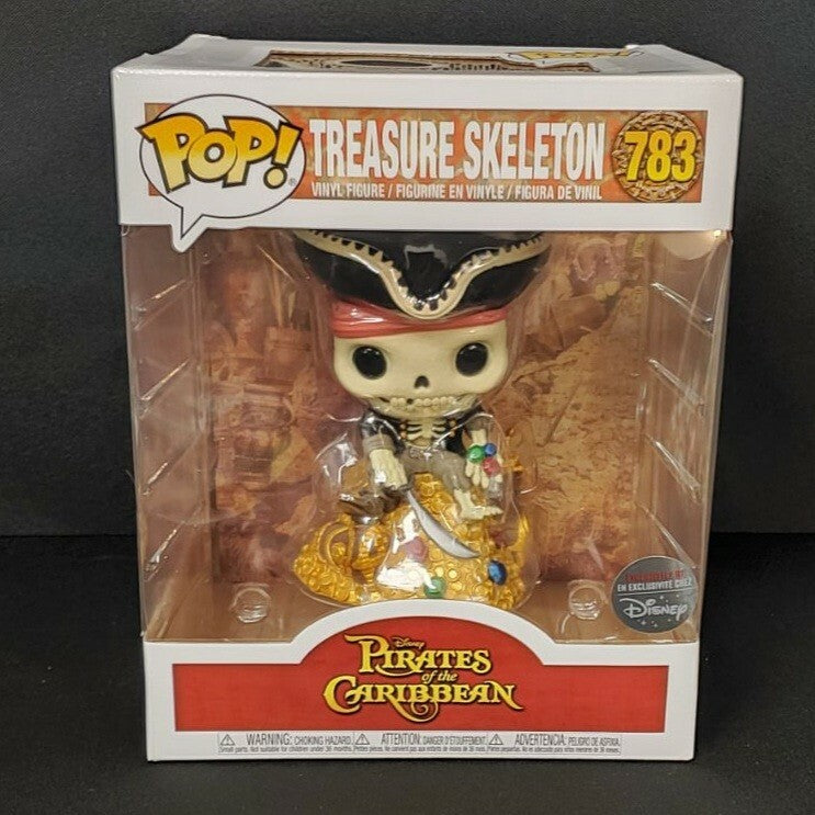 Funko Pop! Treasure Skeleton Pirates of the Caribbean #783 Disney Exclusive NIB