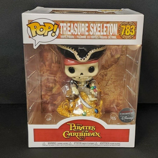 Funko Pop! Treasure Skeleton Pirates of the Caribbean #783 Disney Exclusive NIB