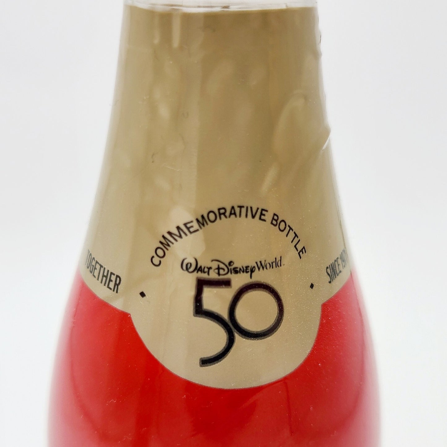 Walt Disney World Parks 50th Anniversary Coke Coca Cola Commemorative Bottle Set
