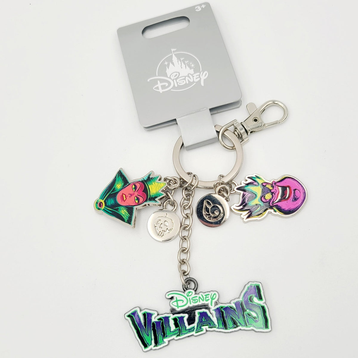 NEW 2026 Walt Disney World Park Ursula & Maleficent Villains Keychain Bag Charm