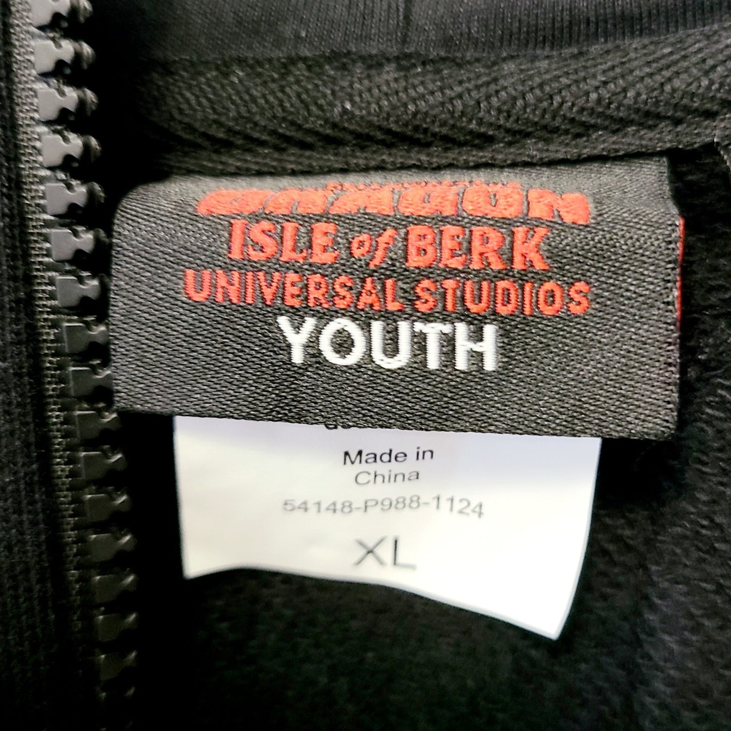 *YOUTH XL Hoodie* EPIC Universe Toothless How To Train Your Dragon Sweatshirt