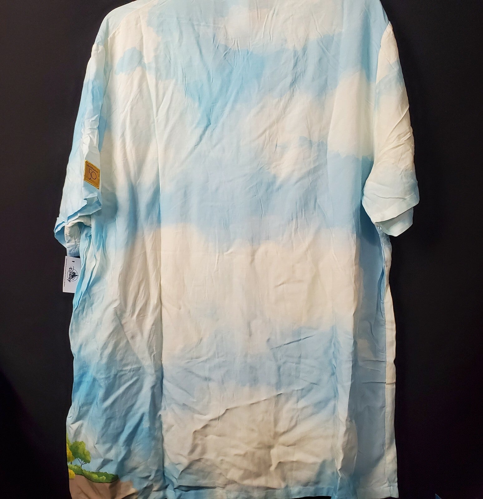 LARGE 2021 Walt Disney World 50th Anniversary Castle Collection Camp Shirt Adult