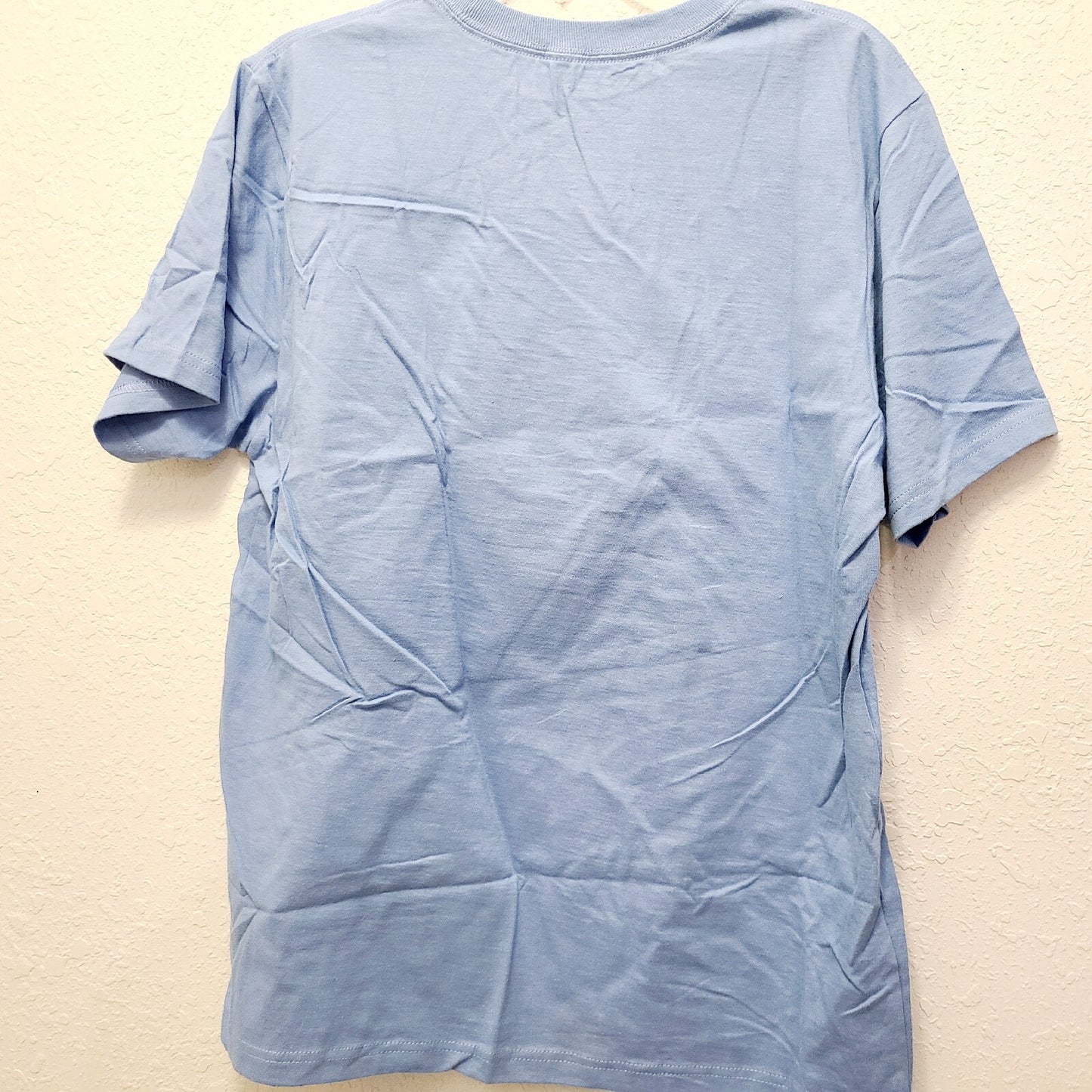 LARGE Walt Disney World Park Shirt Adult Blue Stitch Castle Mickey Mouse T-Shirt