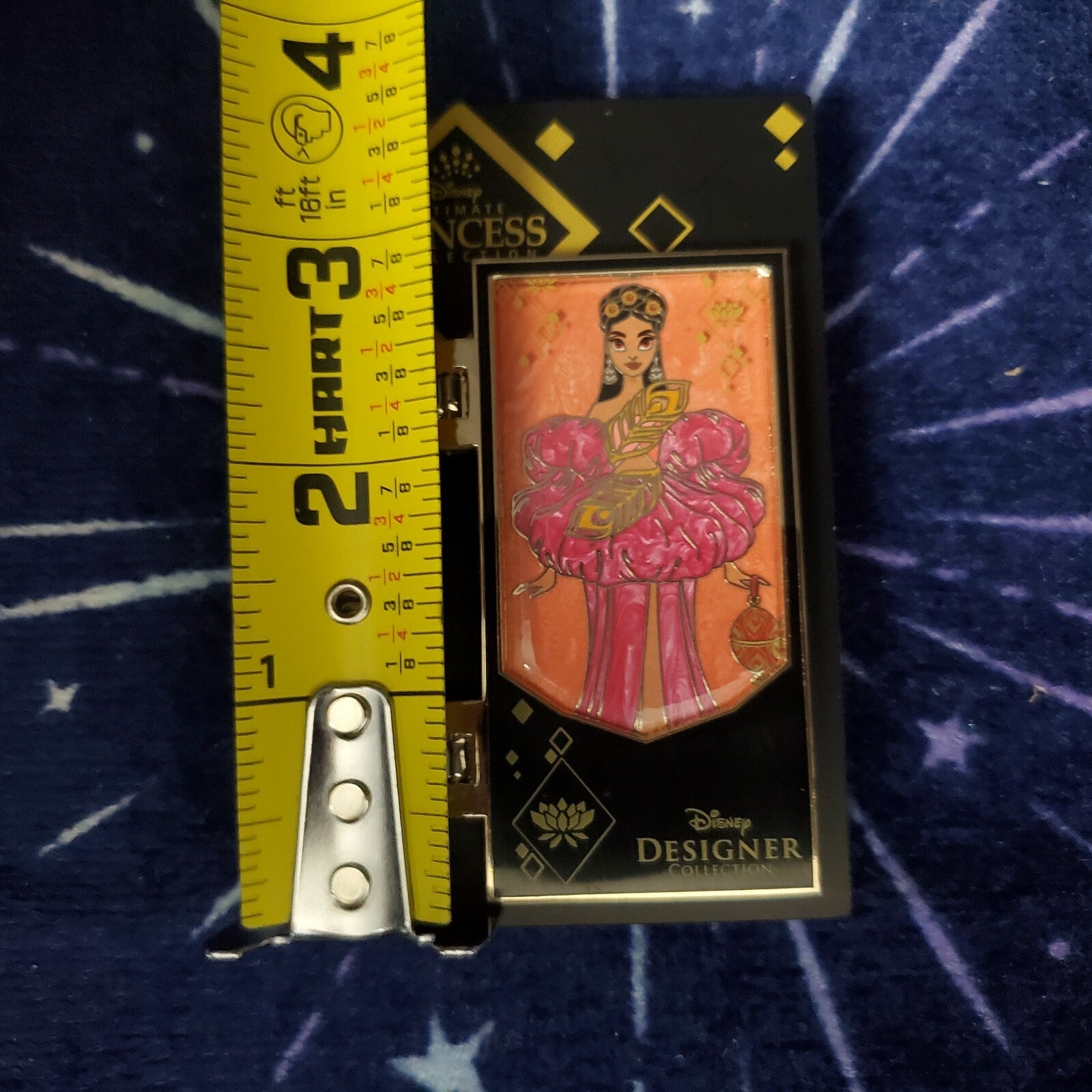 NEW Disney Park Designer Ultimate Princess Collection Jasmine Hinged Pin Limited