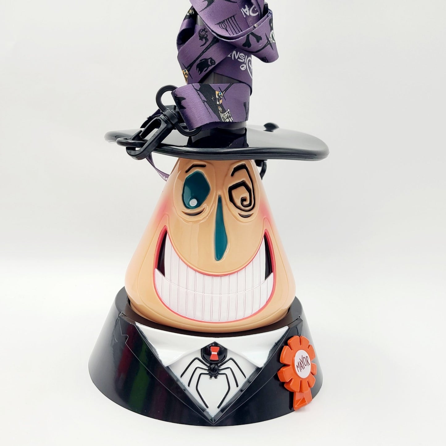 Disney Parks Jack Skellington Popcorn Bucket & Mayor Sipper Halloween Party set