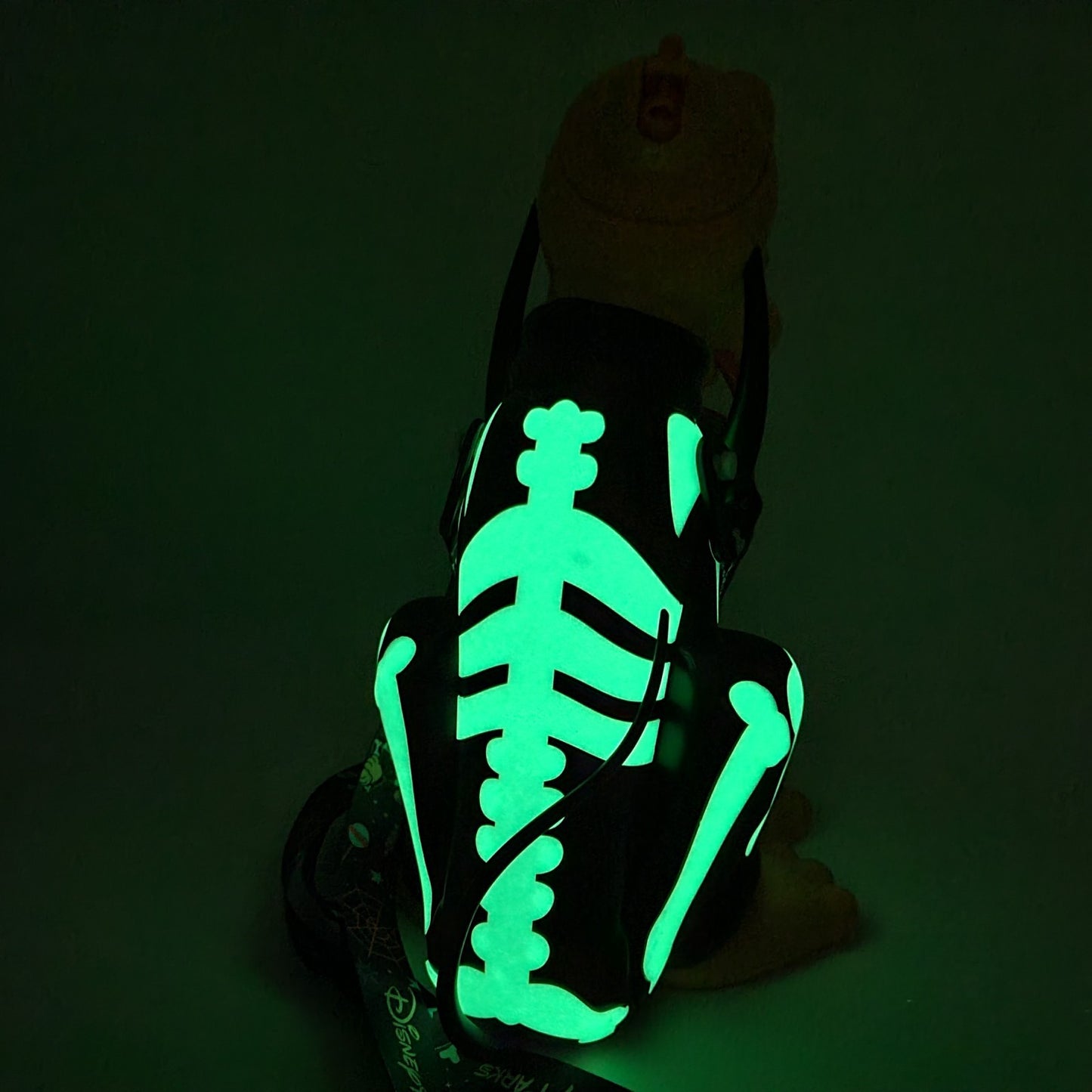 Disney Parks 2025 Halloween Pluto Skeleton Sipper Cup Light Up Pumpkin Bucket