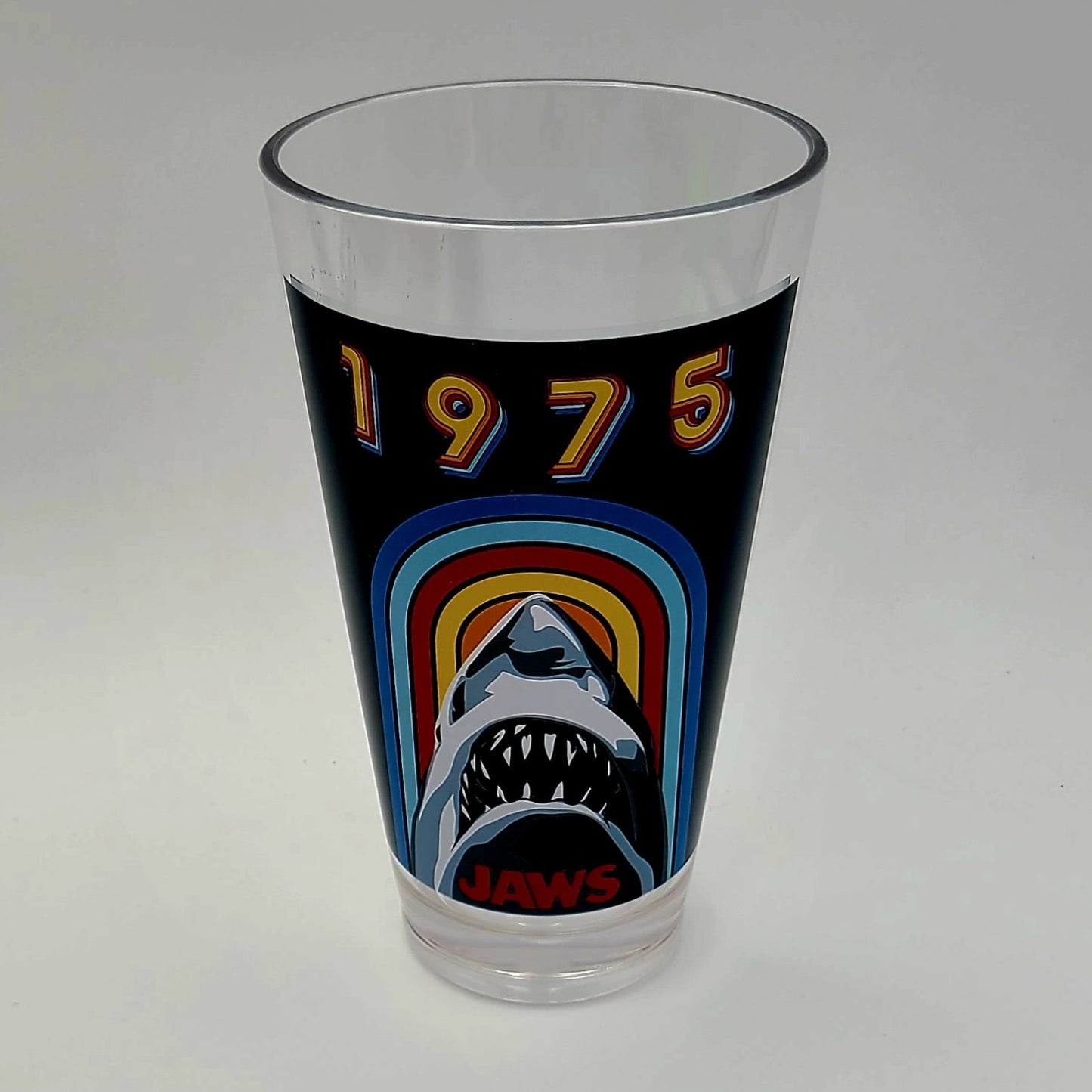 Universal Studios Florida Jaws 50th Anniversary Plastic Souvenir Cup New Shark