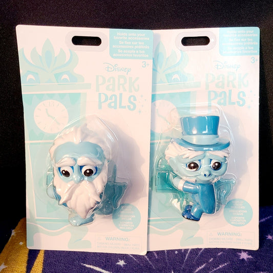 NEW Disney Park Pals Figurine Haunted Mansion Phineas And Gus Hitchhiking Ghosts