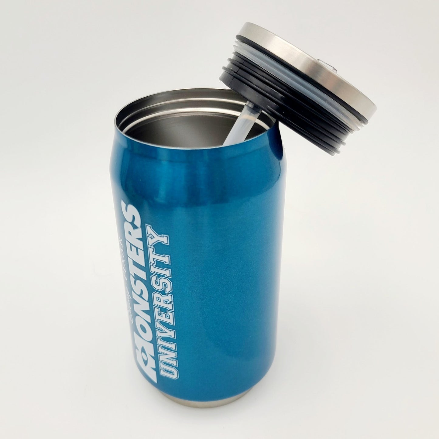 Disney World Parks Monsters University Stainless Steel Tumbler with Straw Sipper