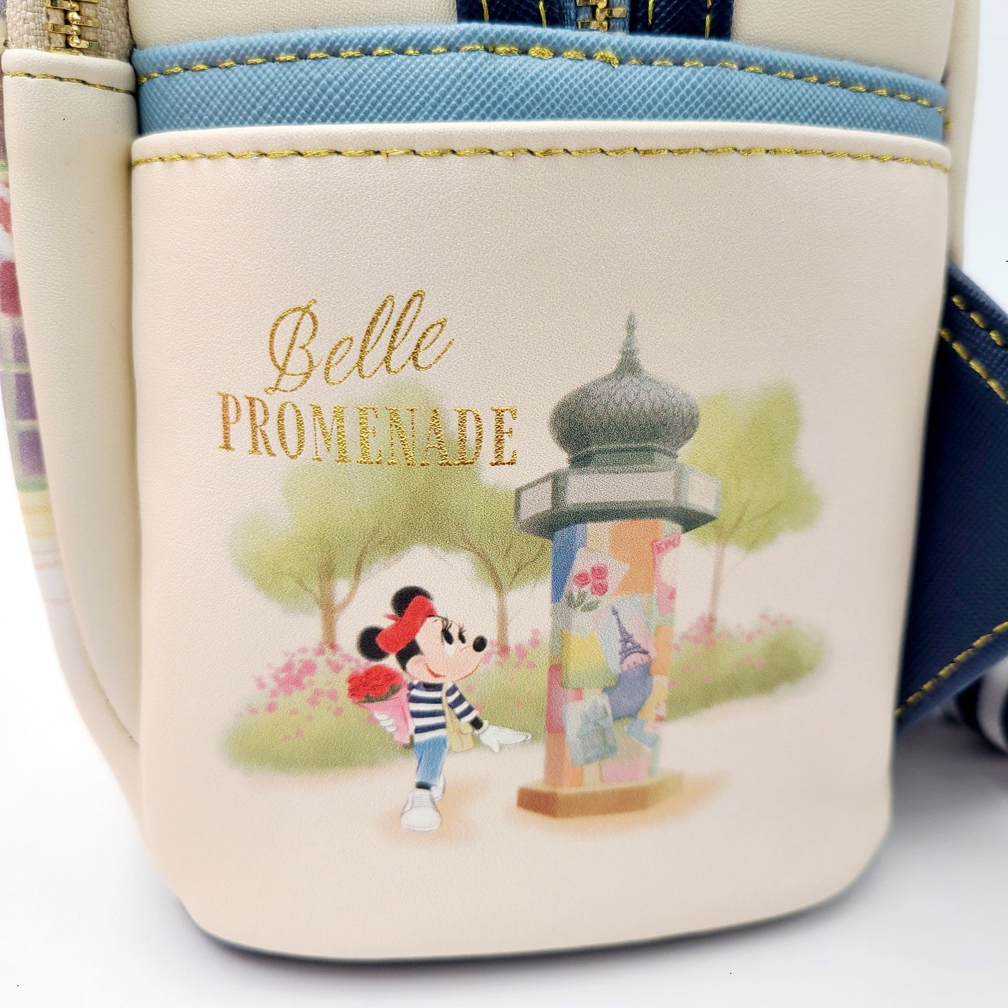 NEW Disney Parks EPCOT France Minnie Mouse La Vie En Rose Loungefly Backpack