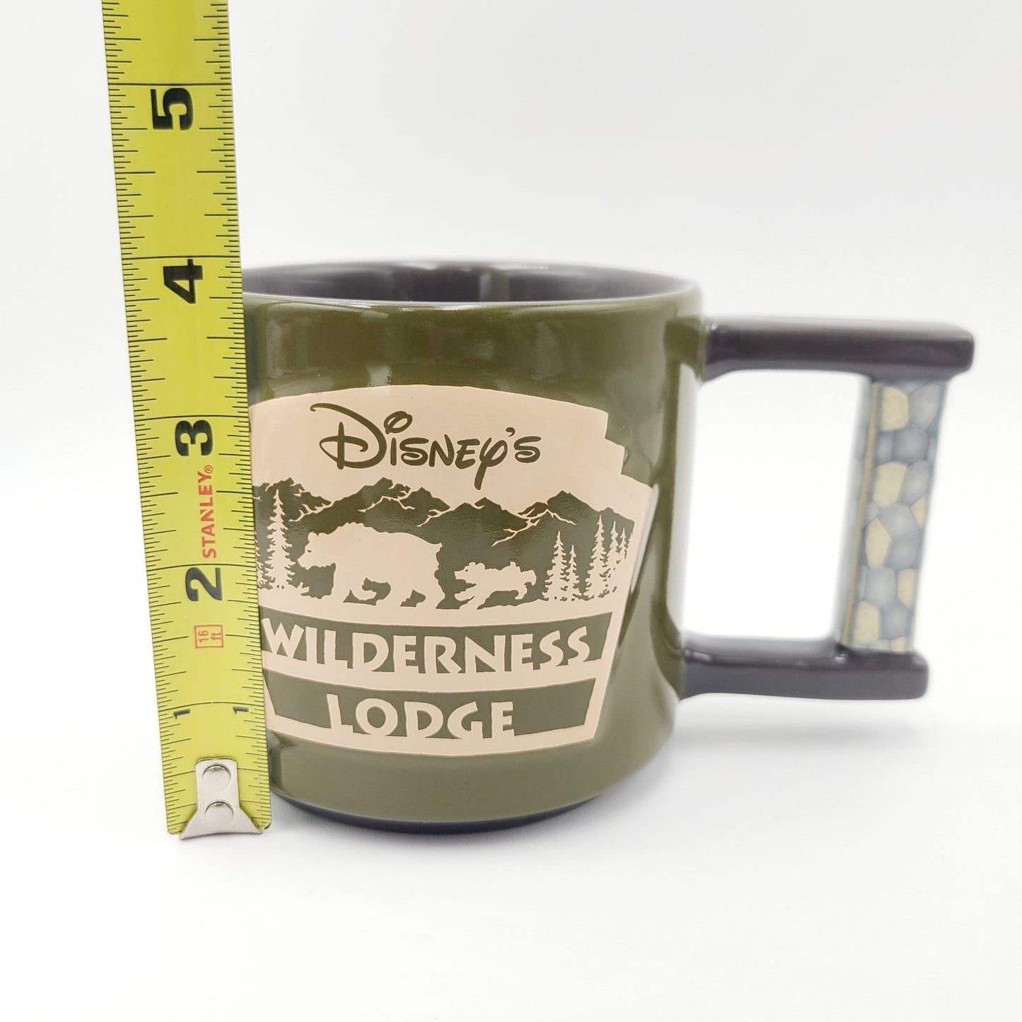 2025 Disney Parks Wilderness Lodge Resort Mug Cup 16oz Bear Mickey Head Inside