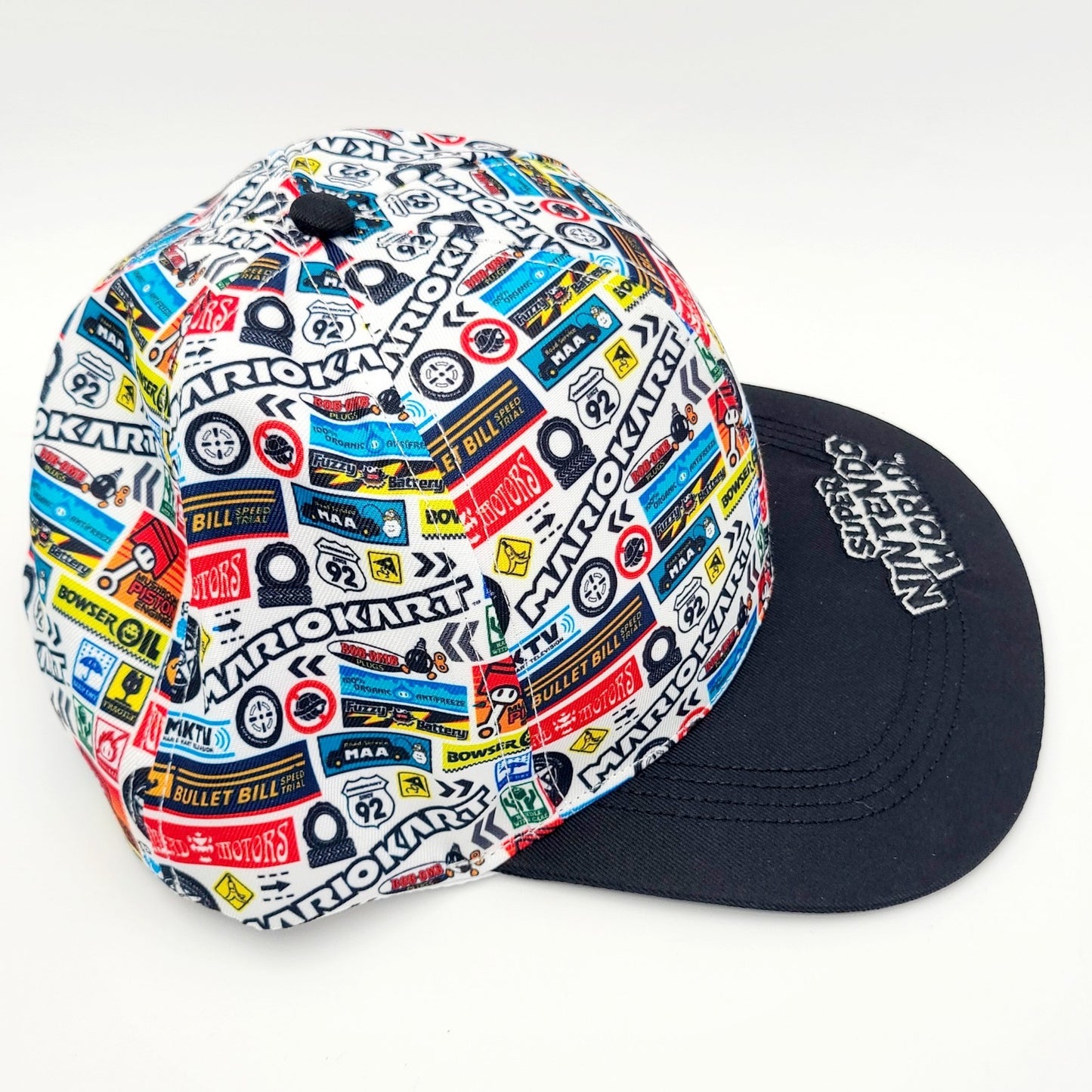 Universal Studios EPIC Super Nintendo World Mario Kart Cap Truck Hat Adult Mario