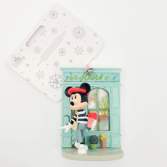 Disney Parks 2024 EPCOT Paris France Showcase Mademoiselle Minnie Mouse Ornament