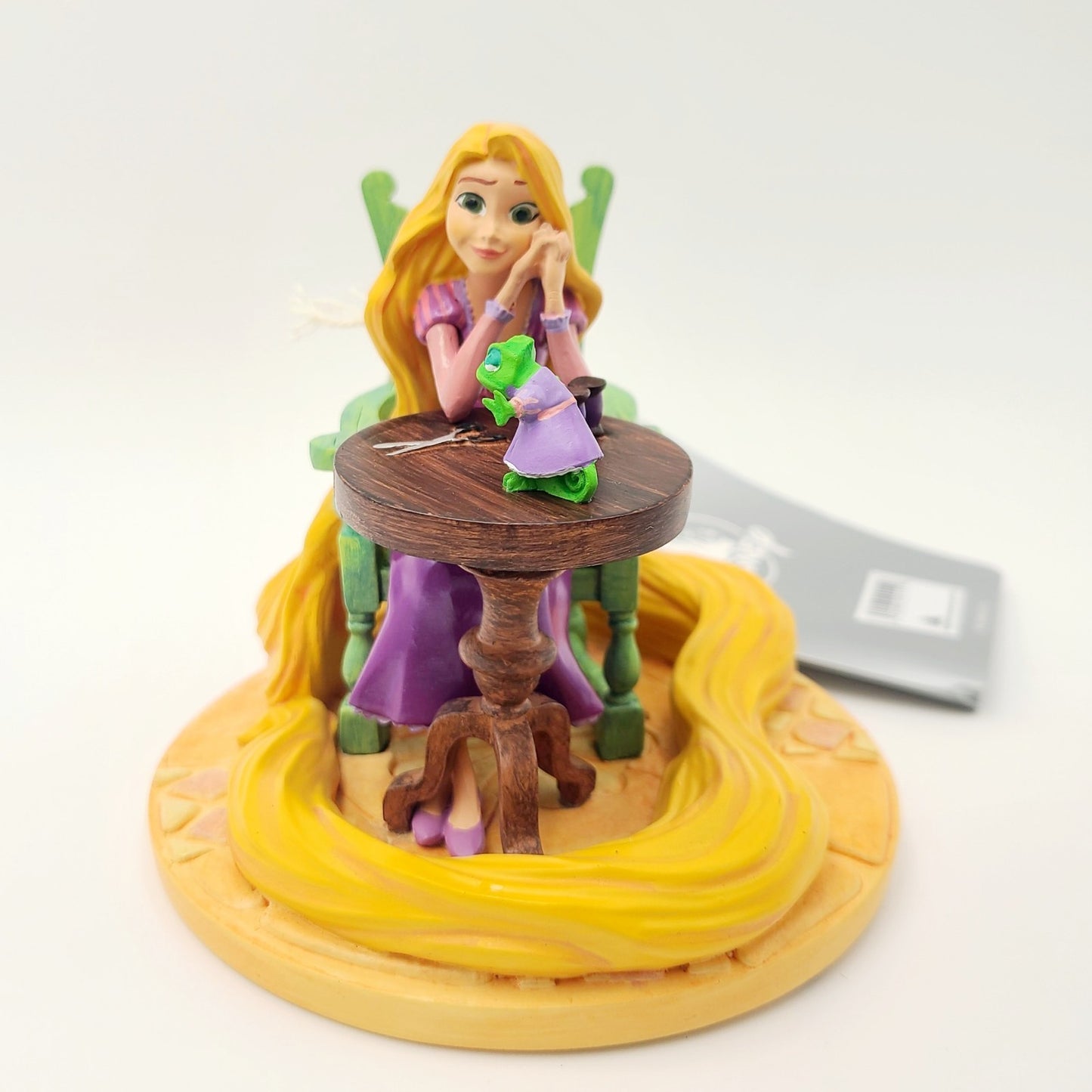 2026 Disney Parks Princess Collection Tangled Rapunzel Statue Figurine Pascal