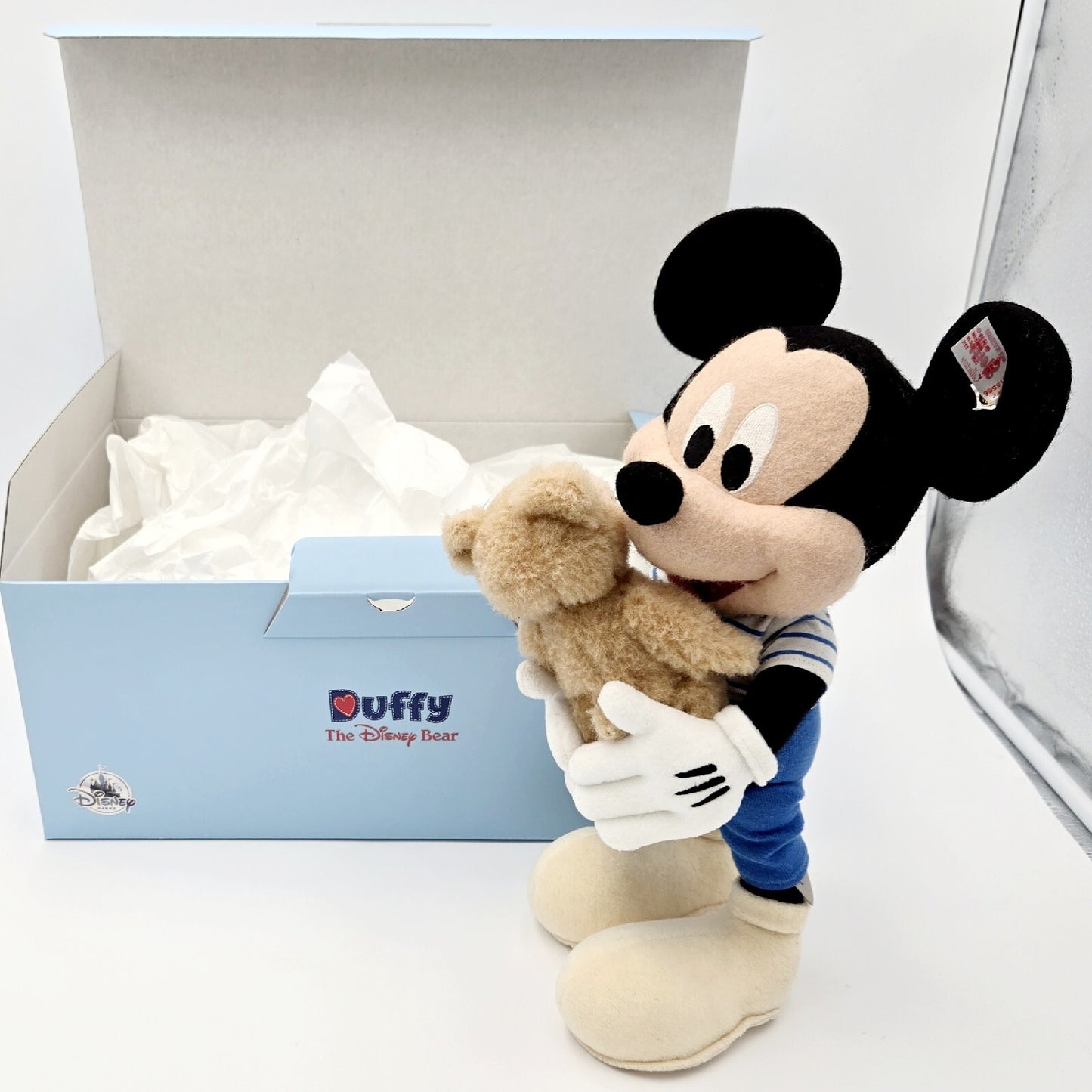 NEW Disney Parks X Steiff Mickey Mouse & Duffy Disney Bear Collectible LE 1550