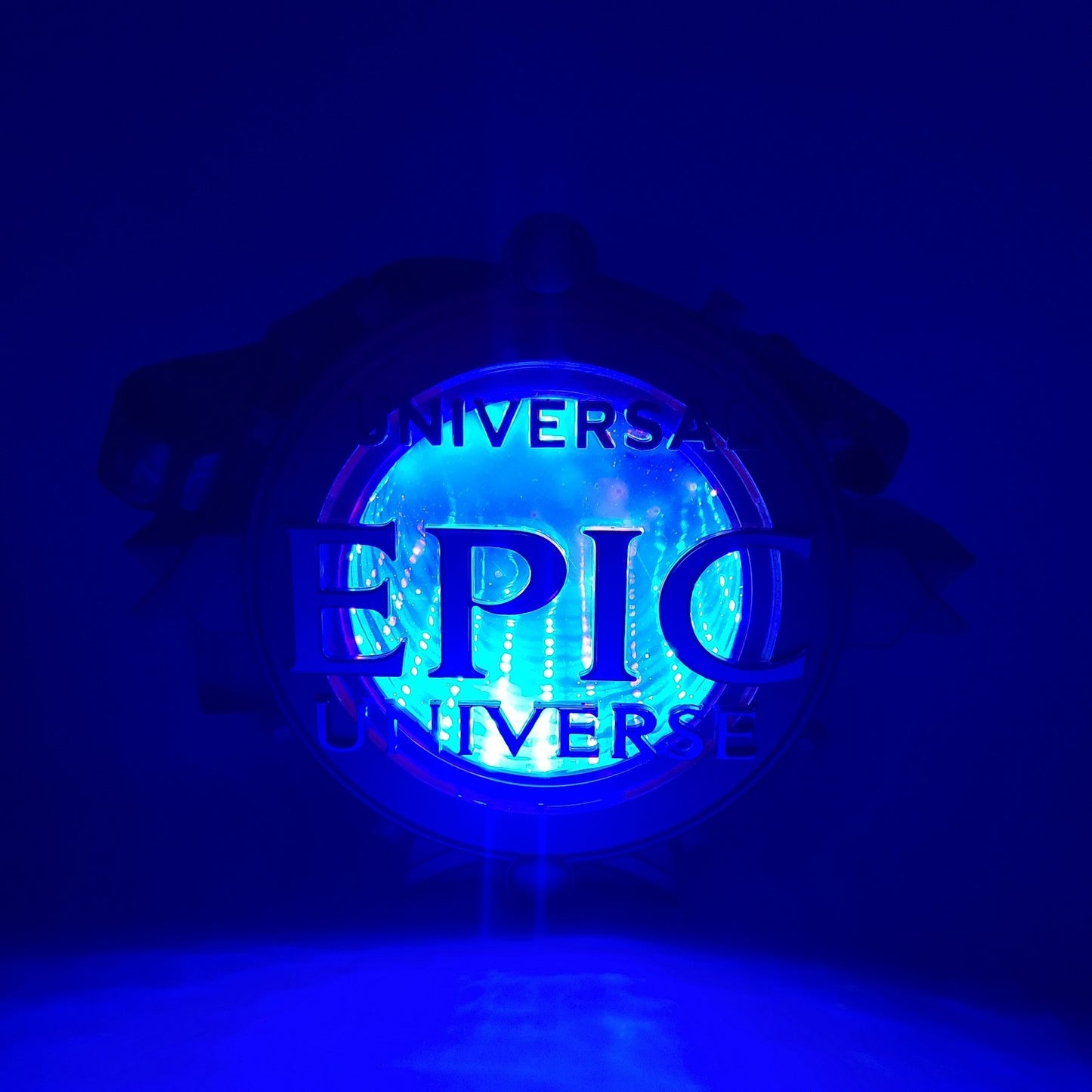 EPIC Universe Universal Orlando Florida Logo Light Up Popcorn Bucket New