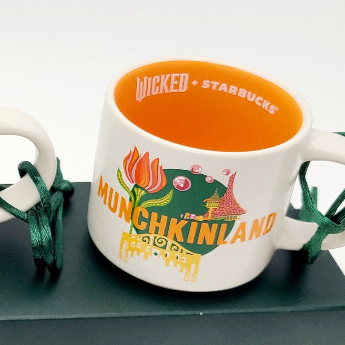 *Set of 3 Wicked ORNAMENT Mug* 2024 Universal Studios Starbucks Discovery Series