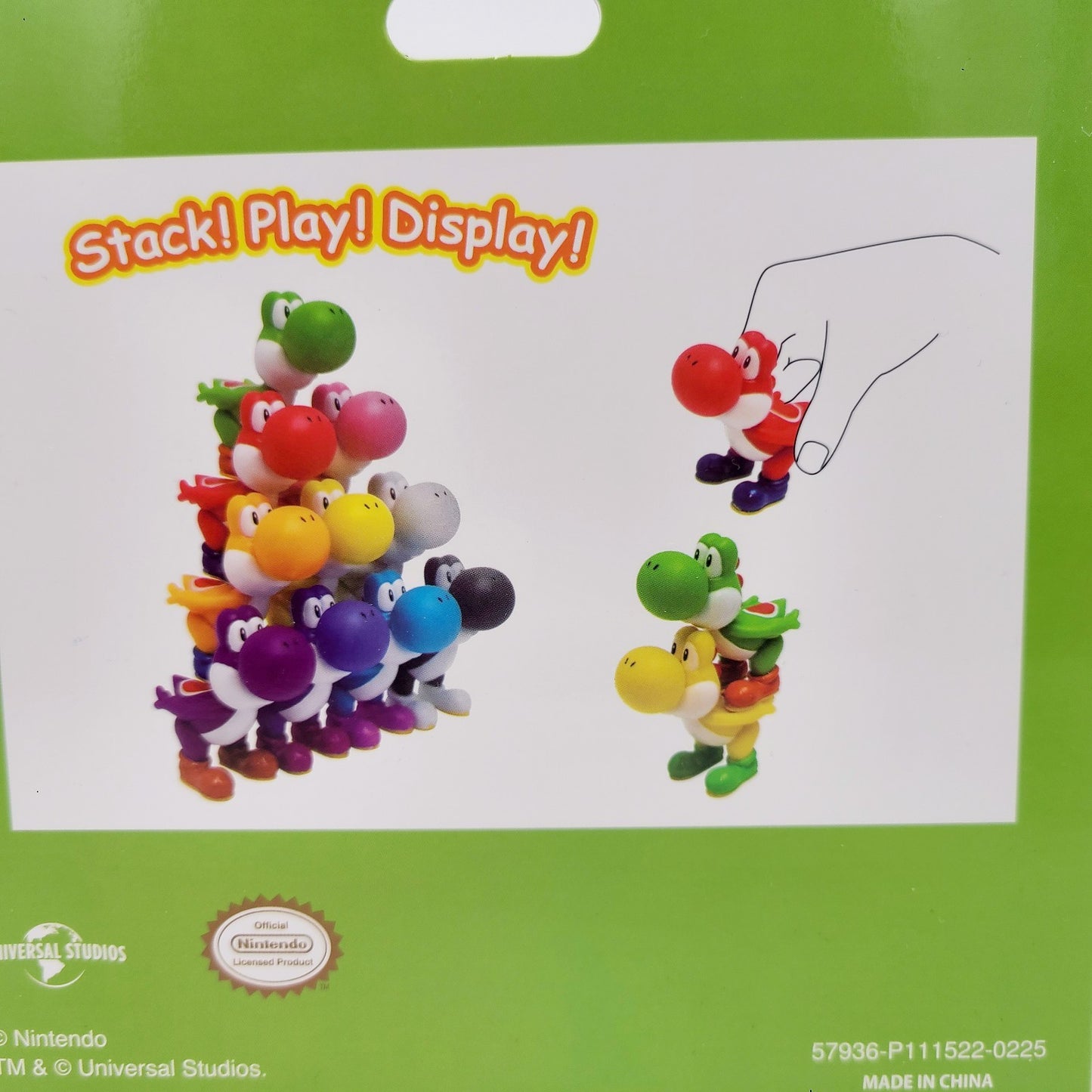 Epic Universe Super Nintendo World Yoshi Stacking Game Universal Studios NEW