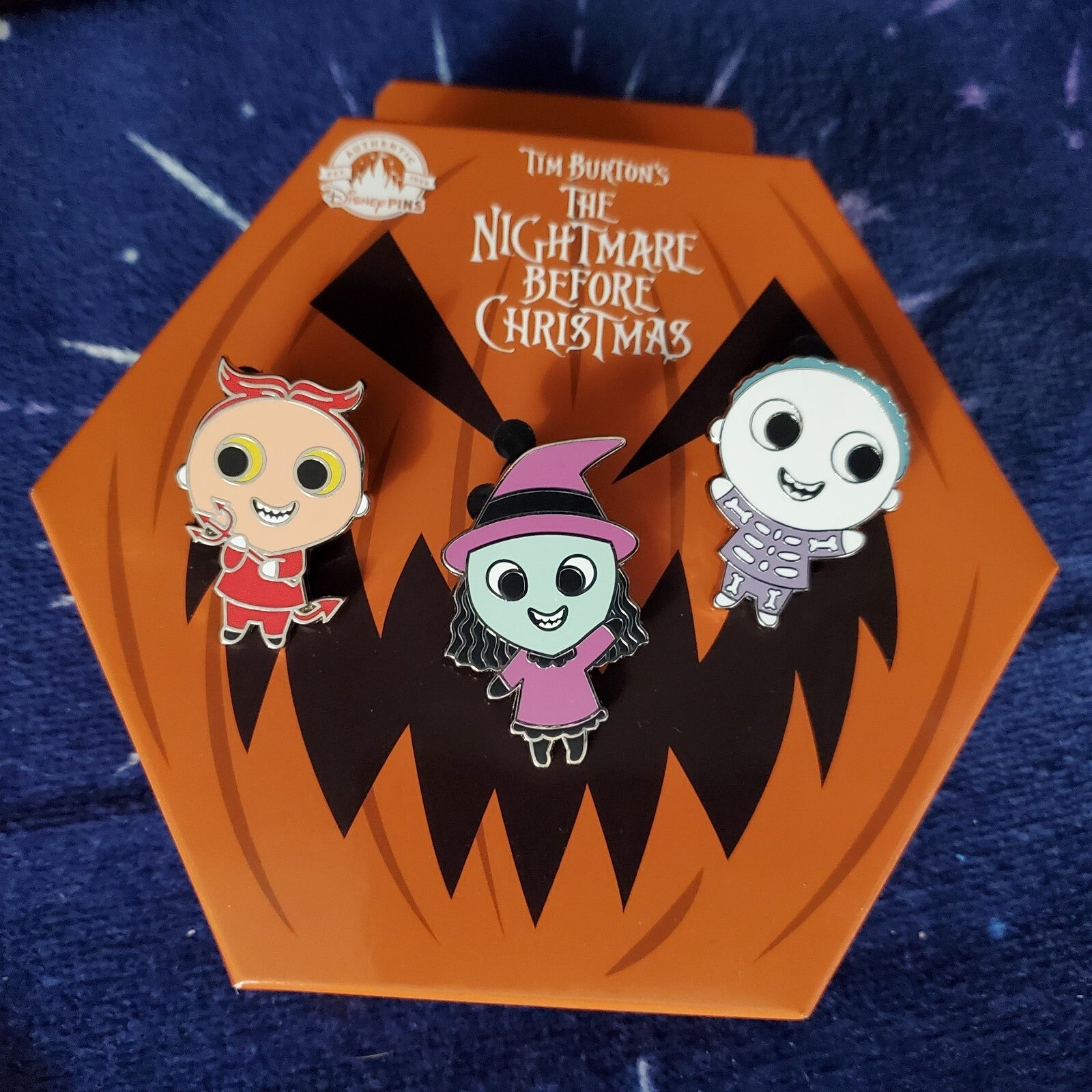 Lock Shock Barrel Pins 2022 Disney Parks Nightmare Before Christmas Mystery Box